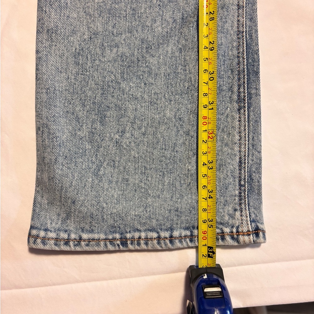 Old Navy Light Blue Flare Jeans - Picture 3 of 9